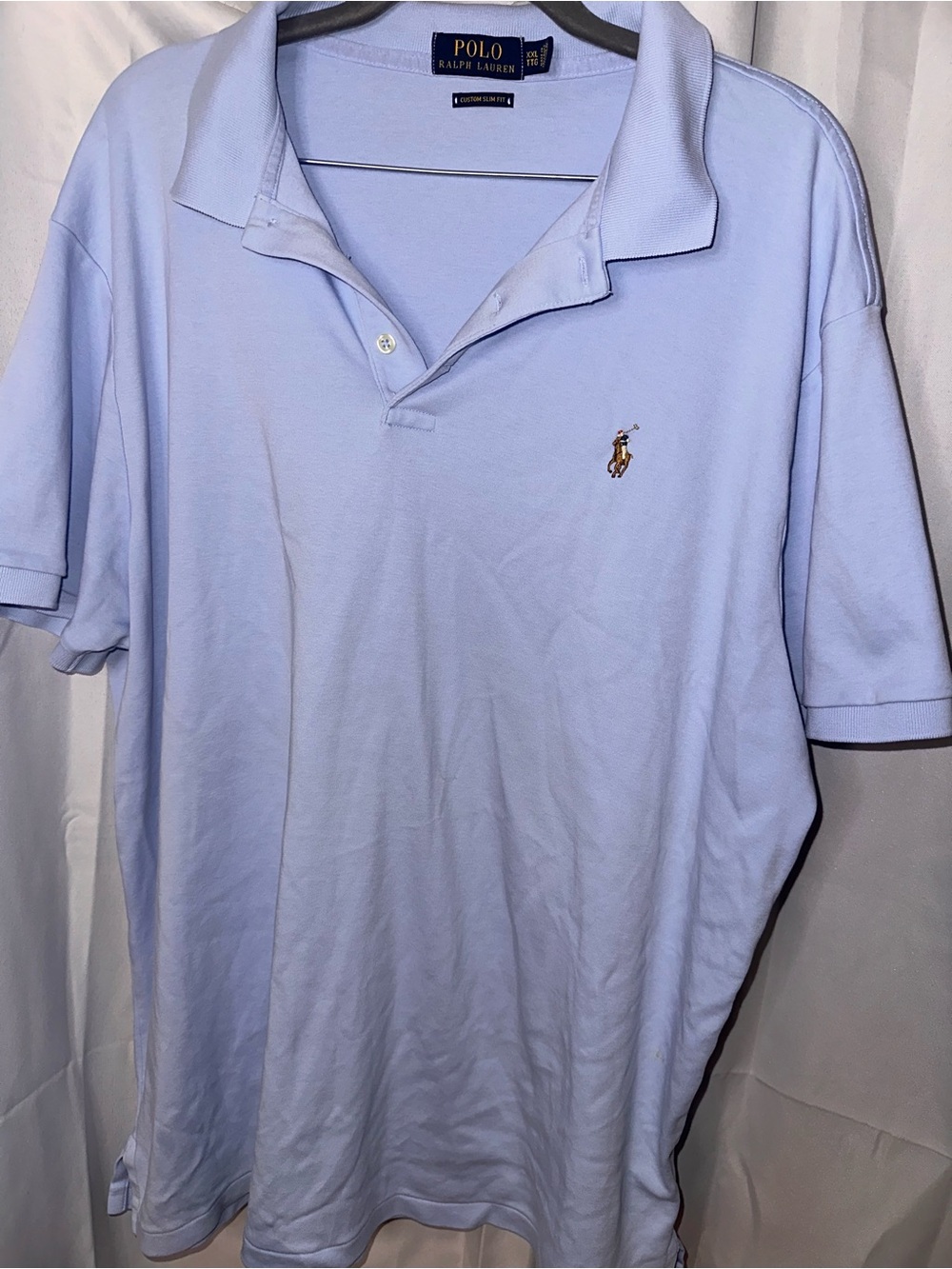 Polo by Ralph Lauren Light Blue Short-Sleeve Polo